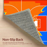Contemporary Basketball Graphic Design(Red)