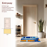 Artful Modern Minimalist Style(Blue)