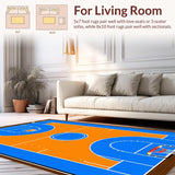 Trendy Abstract Court Visuals(Blue)