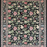 Rustic Elegant Black Medallion(Black)