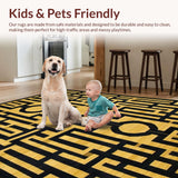 Chic Abstract Black and Gold(Black)