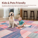 Colorful Modern Textured Motif(Pink)