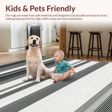 Sophisticated Striped Monochrome Theme(Black)