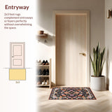 Chic Nature Inspired Motif Display(Black)