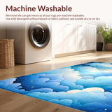 Fun Abstract Fluffy Element Arrangement(Blue)