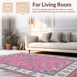 Rustic Beige Floral Harmony(Pink)