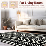 Stylish Dynamic Striped Layout(Black)