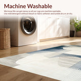 Modern Cream Geometric Lines(Gray)
