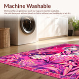 Lively Colorful Tiger Motif(Pink)