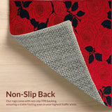 Bold Modern Botanical Print(Red)