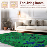 Contemporary Leaf Print(Green)