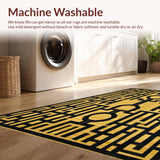 Chic Abstract Black and Gold(Black)