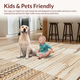 Chic Natural Herringbone Texture(Beige)