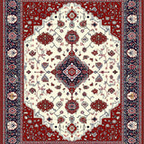 Luxurious Ogee in Warm Tones(Red)
