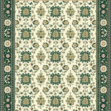 Non Slip Floral Runner for Kitchen and Hallway(Beige)