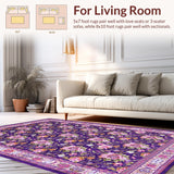 Playful Shag Petal Design(Purple)