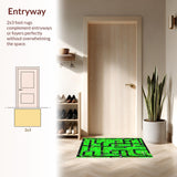 Vibrant Cityscape Play Mat(Green)