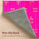 Vivid Preppy Graphic Delight(Pink)