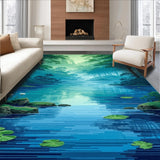 Delightful Cartoonish Pond Elements(Blue)