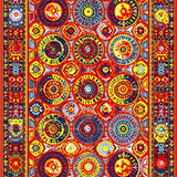 Playful Circular Geometry Theme(Red)
