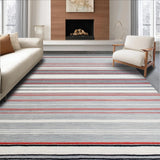 Transitional Light Grey Abstract Design(Gray)