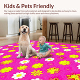 Cheerful Colorful Patterned Accent(Pink)
