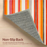 Cozy Earthy Tones Geometric Fusion(Red)