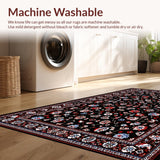 Luxurious Floral Tapestry Style(Black)