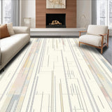 Modern Minimalist Area Clean Lines Neutral Tones(Beige)