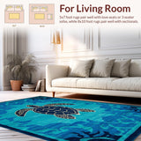 Vibrant Oceanic Tones Nautical Flair(Blue)