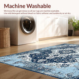Chic Abstract Symmetrical Elements(Blue)