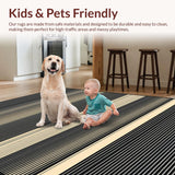 Timeless Striped Elegance(Black)