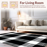 Elegant Transitional Plaid Appeal(Black)