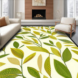 Tropical Leaf Beige Featuring a Vibrant Nature Inspired Design(Ivory)