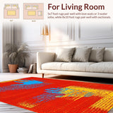 Playful Colorful Handprint Aesthetic(Red)