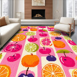 Brightly Colored Fun Fruit Display(Pink)