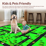 Vibrant Cityscape Play Mat(Green)