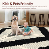 Sleek Monochrome Geometric Motif(Beige)