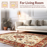 Artful Colorful Medallion Style(Beige)