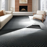 Dynamic Contemporary Patterned Design(Black)