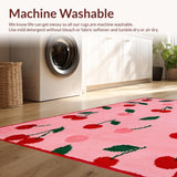 Charming Cartoon Cherry Illustration(Pink)
