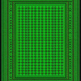 Modern Subdued Tiled(Green)