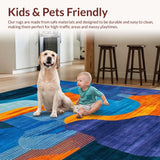 Vibrant Abstract Expressionist Palette(Blue)