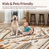 Vintage Southwest Abstract Motif(Beige)