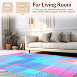 Dynamic Multicolored Geometric Motif(Blue)