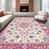 Stylish Retro Floral Composition(White)