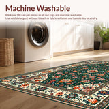 Rustic Green Floral Delight(Black)