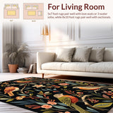 Fresh Exotic Floral Composition(Black)