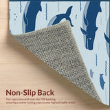 Adorable Coastal Wildlife Patterning(Blue)