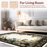 Cheetah Border Wildlife(Beige)